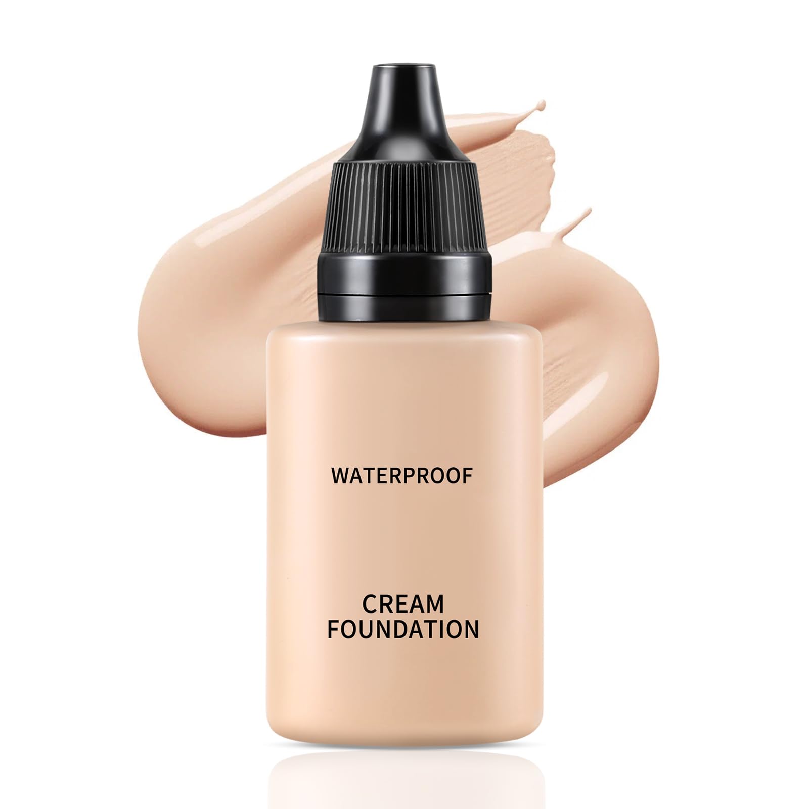 Boobeen Base de Maquillaje Líquida de Cobertura Total, Base de Maquillaje en Crema, Base de Maquillaje Ligera, Maquillaje Mate de Larga Duración, Base de Maquillaje Acabado Brillo Natural