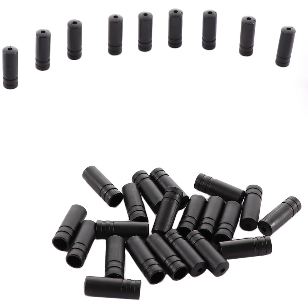 Leadigol 100PCS Bike Shift Cable Caps,Shifter Line Cap Derailleur Cable Cap Cord End Covers for Cycling Accessories