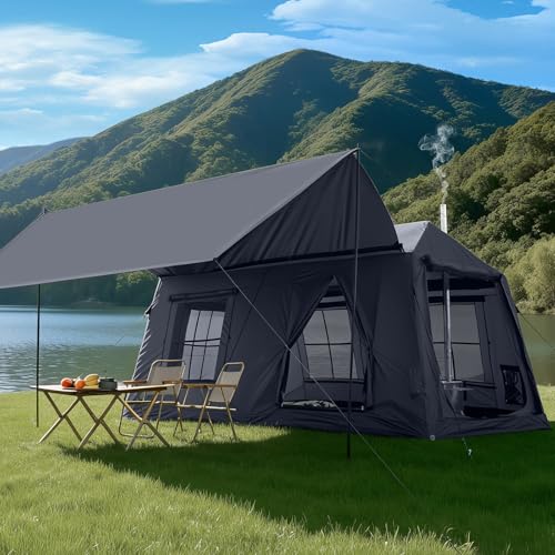 Carpa inflable camping ABORON 8-10 personas 4 estaciones