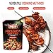 Arigold Suya Pepper 170 g - Handcrafted Nigerian Suya Spice, African Seasoning Powder, Grilled Steak, Seafood, Chicken Seasoning, Turkey Spice, BBQ Dry Rub, Chicken, and Rib Rubs - (Extra Spicy) - 6 oz