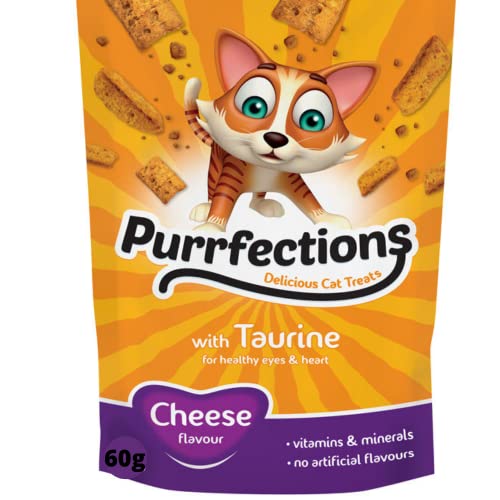 FabFinds Cat Treats Tasty Snacks with Taurine for Healthy Eyes & ...