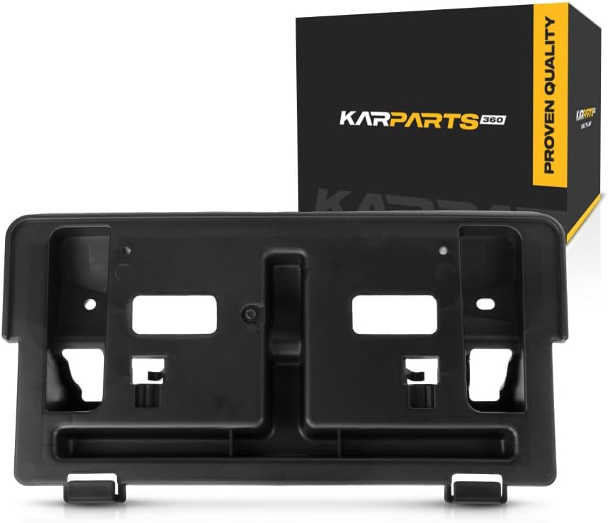 for Mazda CX-9 2016-2023 License Plate Bracket | Front | Made of PP Plastic | Replacement for MA1068119 | 191275540541, MZCX916FBLP-1