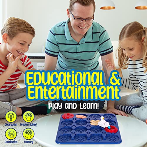 Playroute Car Track Builder Brain Game - Fun Building Toy For Kids Ages 5 6 7 8 Years & Up - Kids Brain Teaser Board Game - Puzzle Game With 118 Challenges - Stem Educational Learning Toy Gift Idea #TOP4