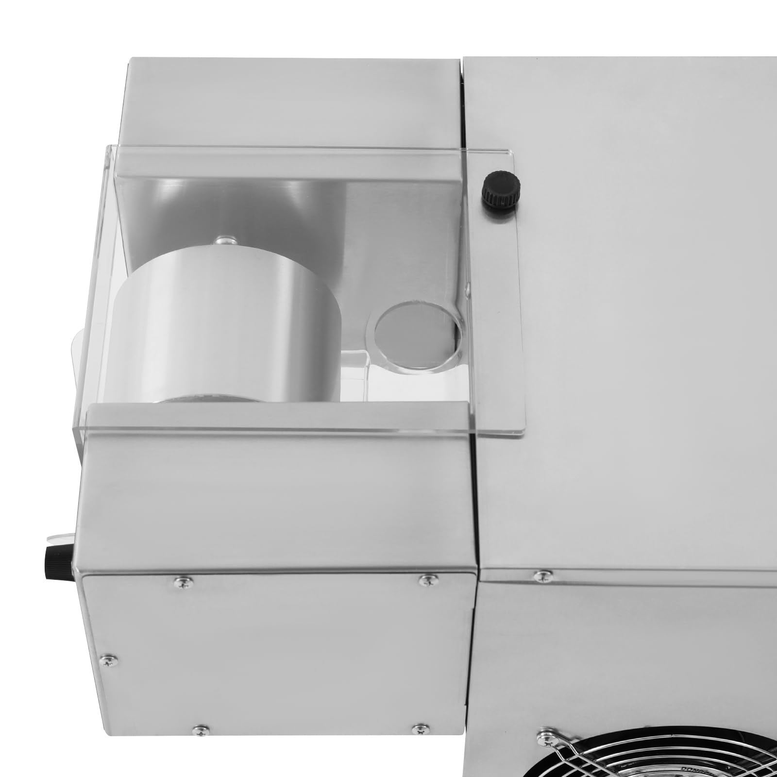 60kg/24h Mini Schnee-Eis-Maschine Rasiermaschine Schneeflocken-Eis-Maschine Bingsu-Maschine, mechanisch mit Luftkühlsystem