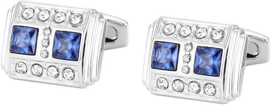 Imitation Crystal Cufflinks Cuff Buckle Business French Shirt Sleeve Nails Suit Accessories