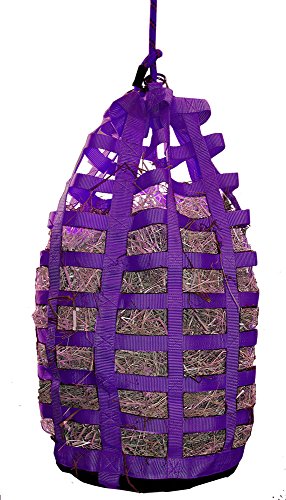 Derby Originals Go Around Slow Feed Hay Bag, Purple