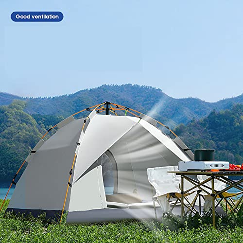 Carpa para 2 a 4 personas, impermeable para camping miniatura 4