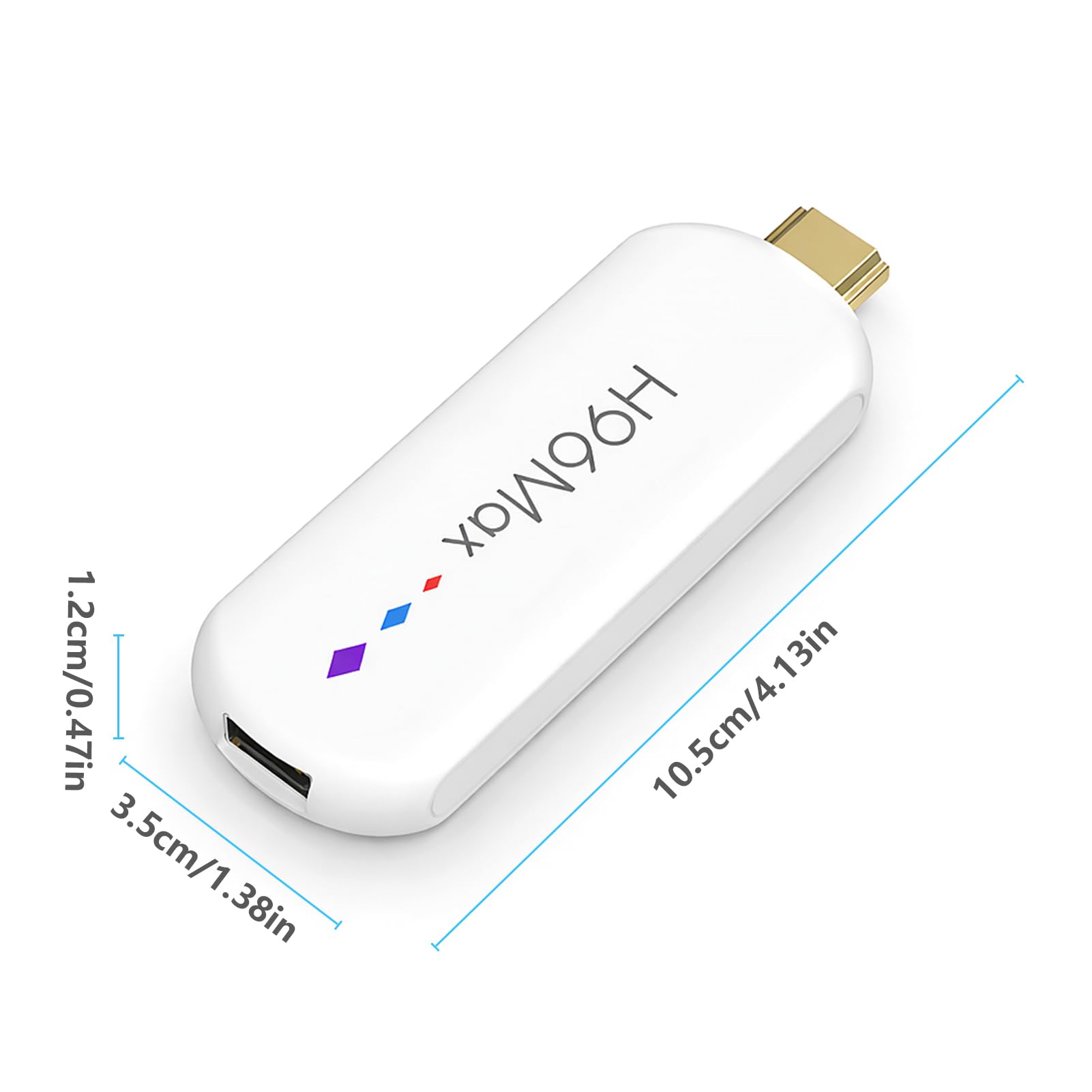TV Box 4K, Dispositivo de transmisión Ultra HD, Stick de TV portátil con control de voz, WiFi de doble banda, acceso a aplicaciones populares, para el hogar