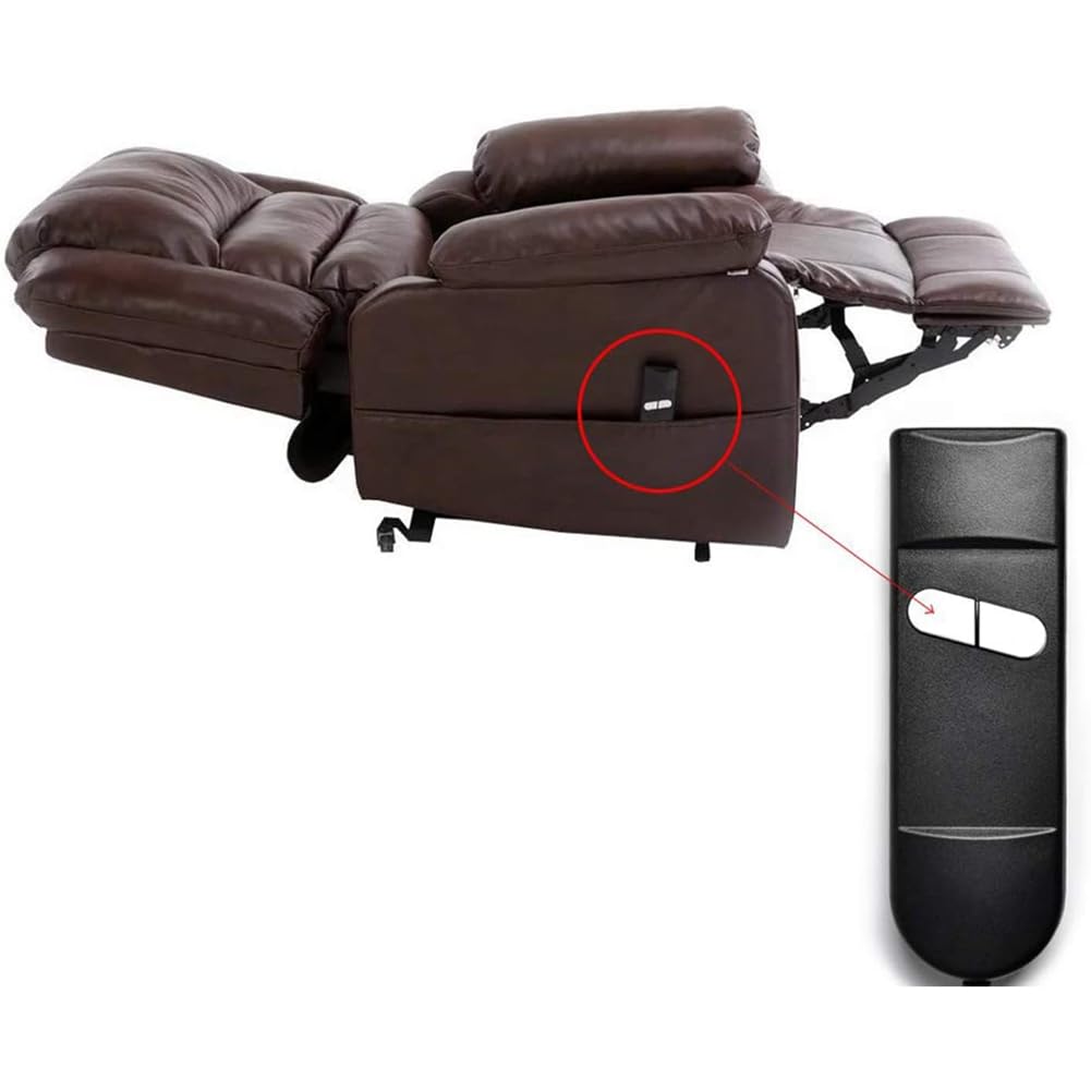 Pvczool 1PCS Lift Chair Remote Replacement Remote Replacement Parts for Okin Limoss Pride Straight, Black - Image 4
