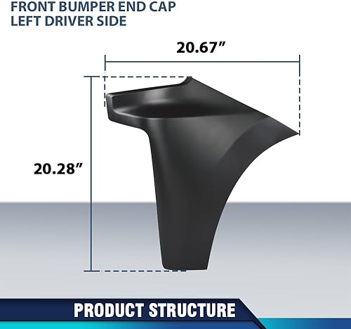 Vista 67 de PIT66 Tapas de parachoques y luces antiniebla, compatibles con Chevy Silverado 1500 07-13
