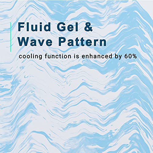 Bedstory 2 Inch Memory Foam Mattress Topper Queen Size, Gel Infused Swirl Memory Foam Bed Topper For Back Pain Relief, Cooling Mattress Pad Ergonomic Design Skin-Friendly, Certipur-Us Certified #TOP5