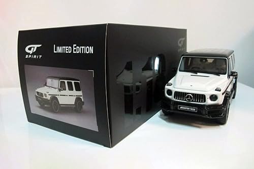 Miniatura 2 de GT Spirit 2019 Mercedes-Benz AMG G63, coche de juguete modelo de resina a escala GT848-1/18 blanco polar GT848-1/18