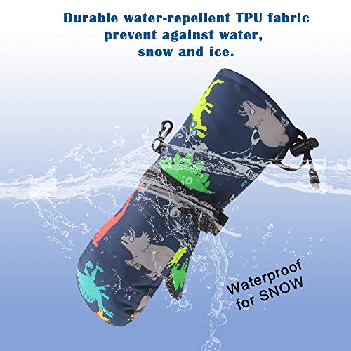Bavst 58685687475582 Winter Kids Waterproof Gloves For Boys Girls Snow Ski Toddler Baby Mittens Outdoor thumb #1