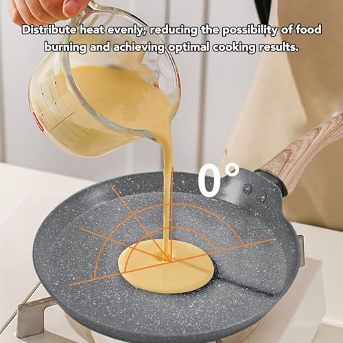 Bratpfanne, Holzgriff, Aluminiumlegierung, Kochpfanne, schnelles Erhitzen, antihaftbeschichtete Omelettpfanne für Zuhause, Küche, Camping, Kochen im Innen- und Außenbereich (2) 5 Bratpfanne, Holzgriff, Aluminiumlegierung, Kochpfanne, schnelles Erhitzen, antihaftbeschichtete Omelettpfanne für Zuhause, Küche, Camping, Kochen im Innen- und Außenbereich (2)