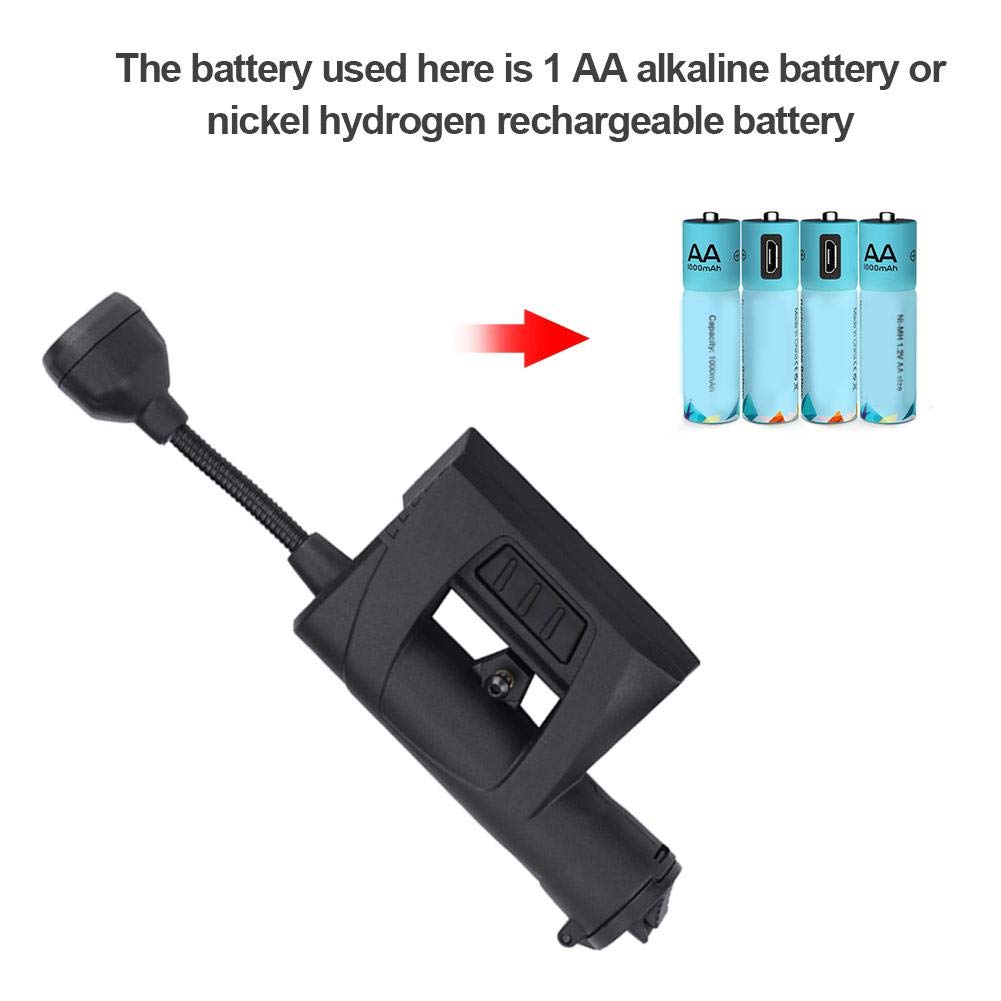 Luce Tattica Per Casco Militare SBGJMY - Leggera, Impermeabile IP67 Con Modalità Visibile/IR E Strobe - Foto 10