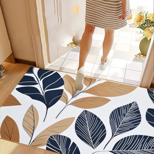Tapis d'entrée douces absorbantes pour dire adieu aux traces de pas - 5