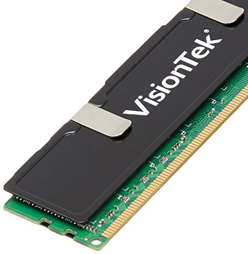 Visiontek 4Gb Ddr3 1333 Mhz (Pc3-10600) Cl9 Dimm Low Profile Heat Spreader, Desktop Memory - 900385 #TOP1
