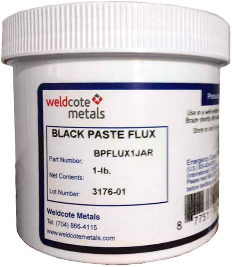 Black Paste Flux 1 Pound Jar