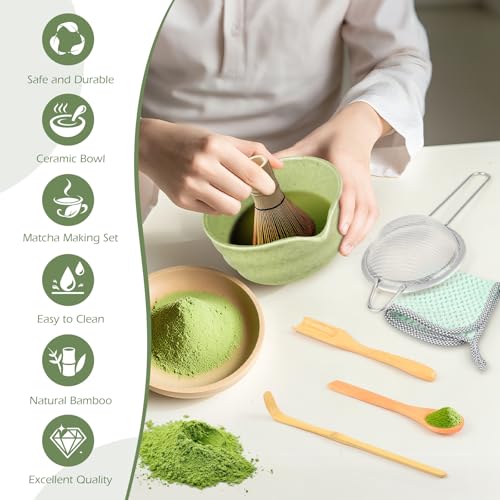 Fouet à matcha pour cérémonie du thé japonaise traditionnelle