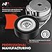 A-Premium Belt Tensioner Assembly with Pulley Compatible with Dodge Avenger Challenger Charger Durango Ram 1500/2500/3500/4500 Chrysler 300 Aspen Town & Country, Replace# 4861660AA