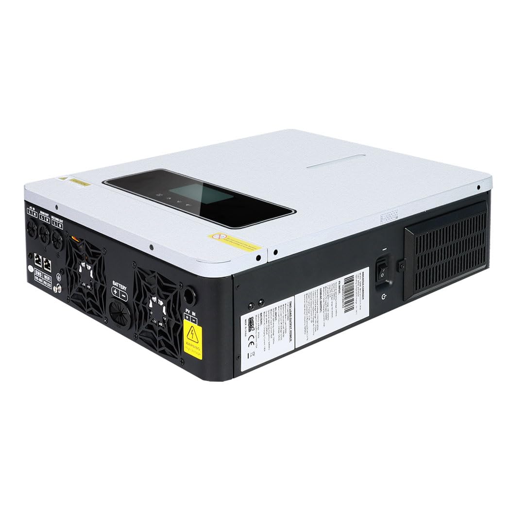 6.2KW offener/netzunabhängiger Solar-Hybrid-Wechselrichter 48VDC Reiner Sinus AC220V Ausgang MPPT 120A Solar-Ladegerät maximale PV-Leistung 6500W Eingang mit WiFi Kommunikation