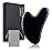 FUANKANG Gua Sha Facial Tools Black Guasha Stone for Skincare Face Body Relieve Muscle Tensions Reduce Puffiness (Black