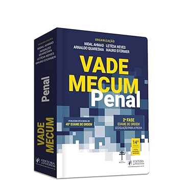Capa do livro Vade Mecum Penal - 40º Exame de Ordem