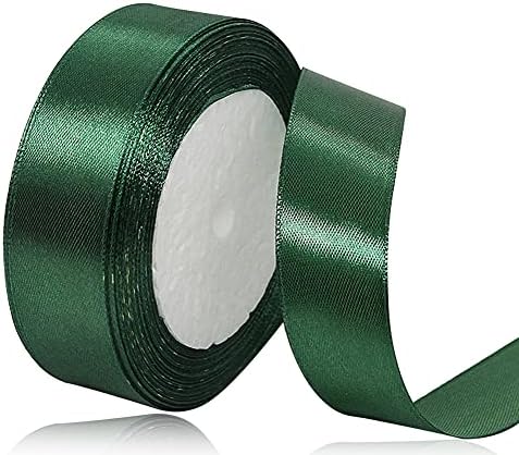 Royal Blue Satin Ribbon 25mm, 23 Meters Solid Colors Fabric Ribbon for Crafting, Gift Wrapping, Balloons, DIY Sewing Project, Hair Bows and Cake Decoration