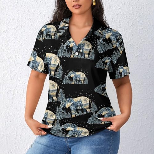 Polo clásico de manga corta para mujer estilo casual transpirable 2