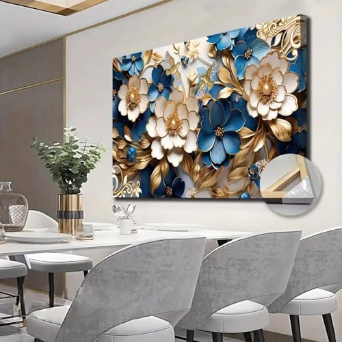 Affiches et photos de fleurs sur toile decoration interieure chic