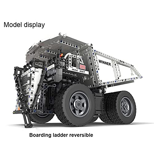 QIXIAOCYB XSuper Technics Ferngesteuerter Bergbau-Truck mit 4 Motoren, der Körper kann um 50 ° gedreht werden, 1383… – Bild 6