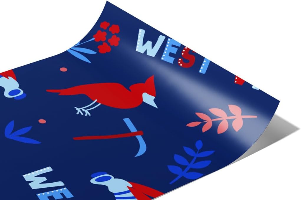 Rwraps United States Americana Mountain State Gloss Vinyl Film Wrap 59in x 22ft Vinyl Vehicle Car Film Sheet Roll