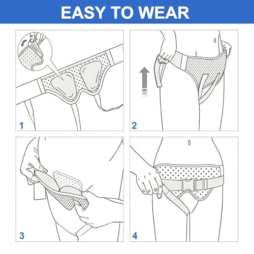 Faja Hernia Inguinal para Hombre Ajustable Talla S miniatura 6