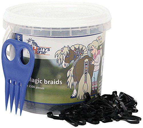 Magic Braids evita perder gomas de crin con este cubo con asas negro 2