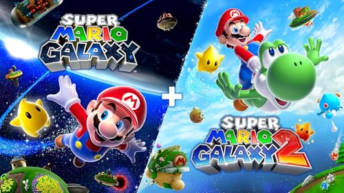 Image of Super Mario Galaxy + Super Mario Galaxy 2 Standard - Nintendo Switch [Digital Code]