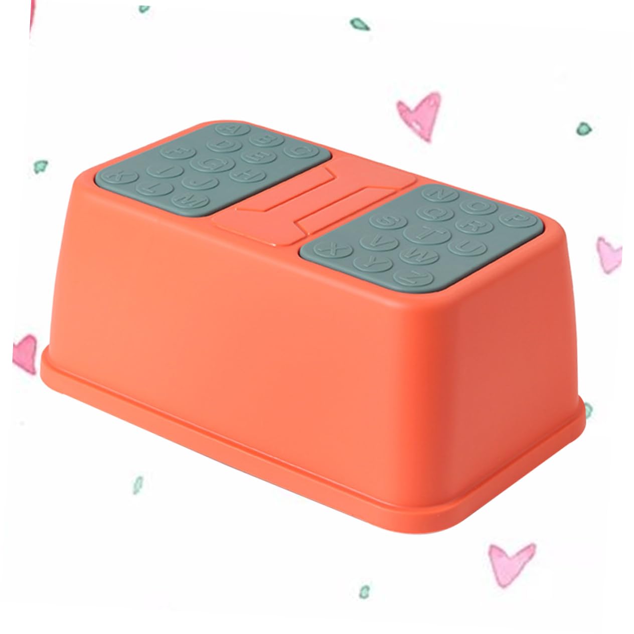 PRETYZOOM Taburete de Escalón para Niños, Antideslizante y Estable, de PP, para Lavabo y Baño, Adecuado para Guardería y Preescolar