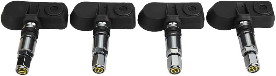 Car Tire Pressure Monitor System, Real Time Color Screen Display with 4 Internal Sensors and 80m Transmission, for