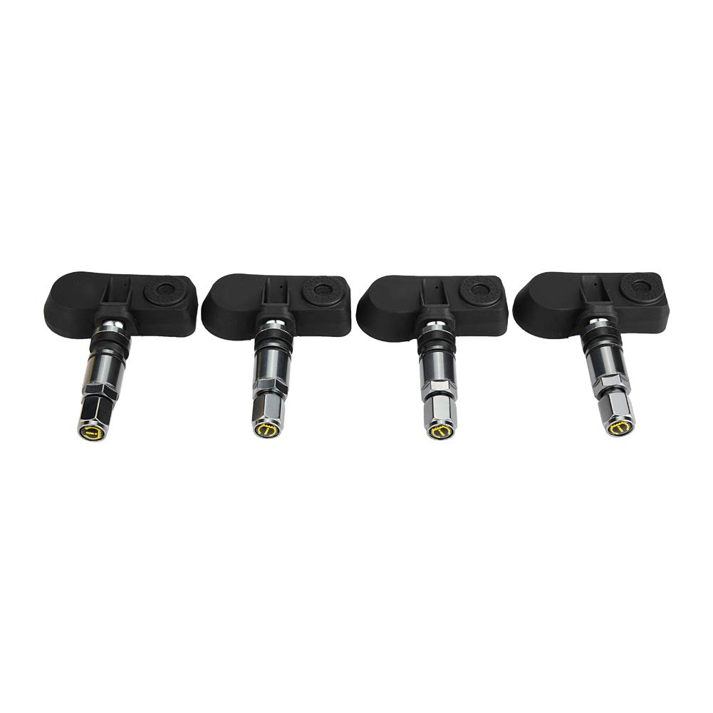 Kit de Receptor TPMS del Automóvil DC 8V-16V Sistema de Monitoreo de Presión de Neumáticos de Coche con 4 Sensores Internos