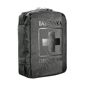 Tatonka First Aid Mini – Erste Hilfe Set mit Inhalt (u. a. mit Zeckenzange) – Für Outdoor, Wandern, Fahrradfahren etc…