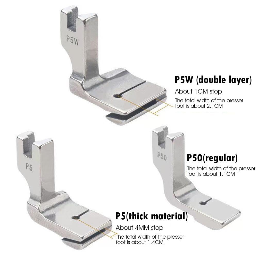 Lot De 3 Pieds Presseur Pour Machine à Coudre - Pied à