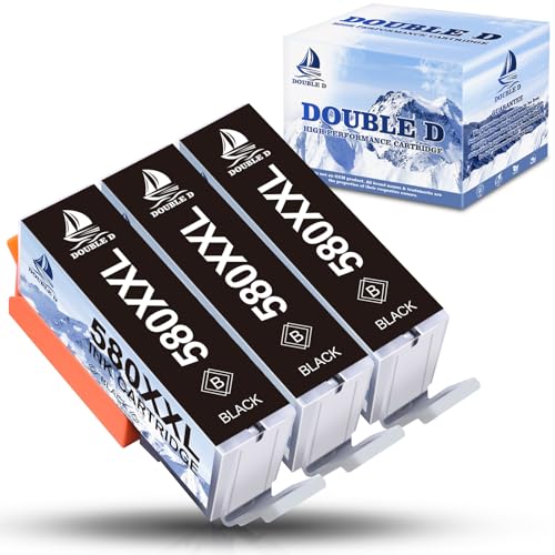 DOUBLE D PGI-580XXL Nero Cartucce Compatibili per