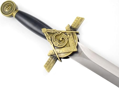 Miniatura 9 de Snake Eye Fantasy Mason Knight Cuchillo de caza protegido (9212)