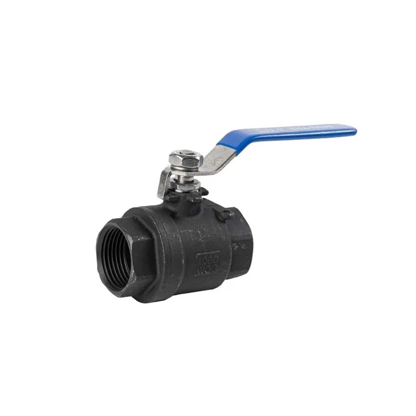 Válvula de bola acero al carbono Q11F DN40 de dos piezas para conducción de agua