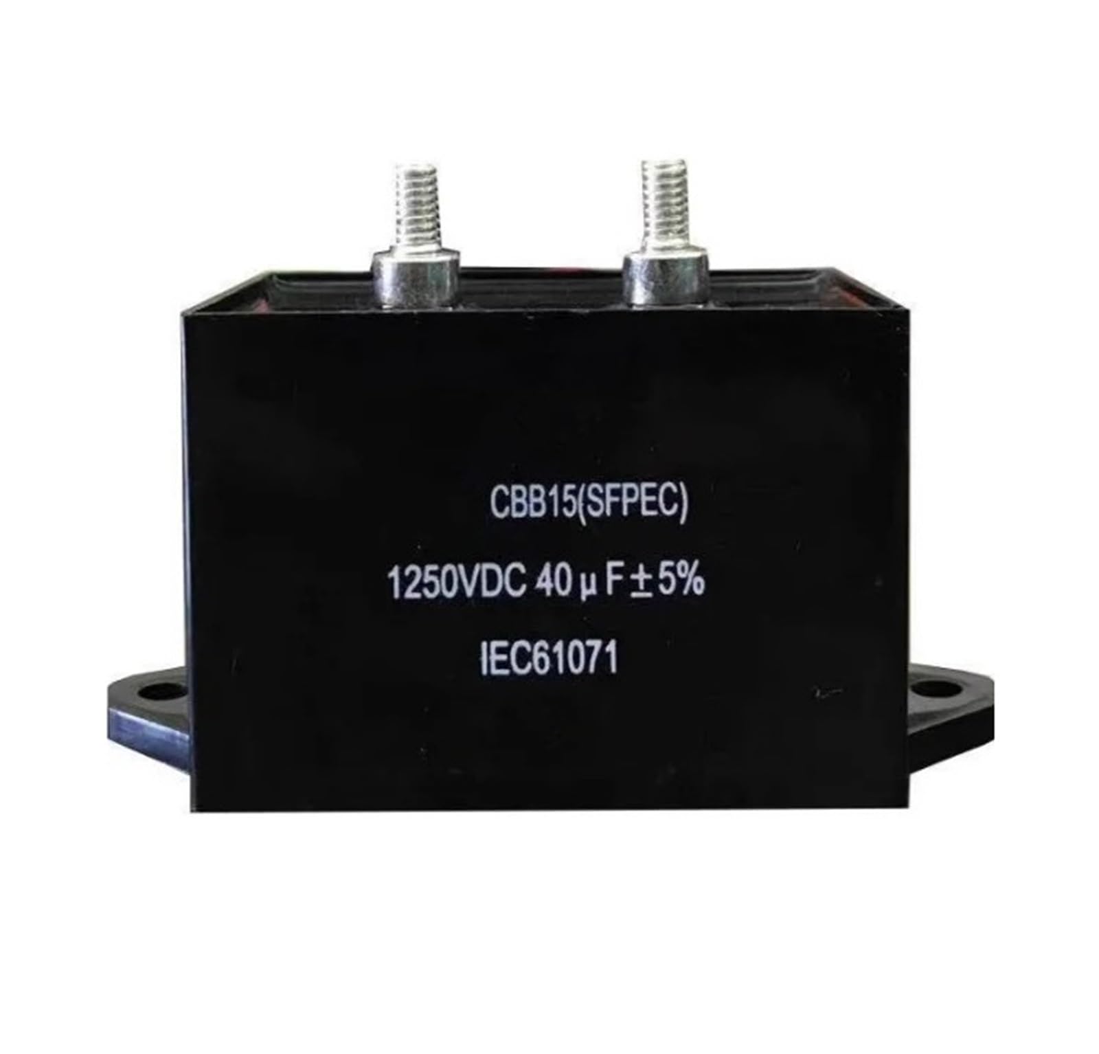 Condensateur de filtrage CC 40uF 1250VDC pour onduleur de soudage et tampon IGBT