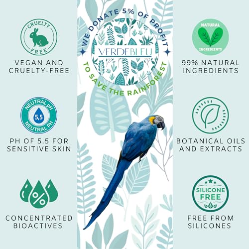 Verdebleu, 99% Natural Growth Boost Conditioner: Caffeine, Coconut, Rosemary, Eucalyptus - Image 4