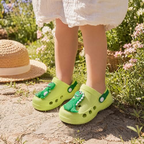 Image of Toddler Little Kids Clogs Slippers Sandals, Non-Slip Girls Boys Clogs Slide Lightweight Garden Shoes Slip-on Beach Pool Shower Slippers