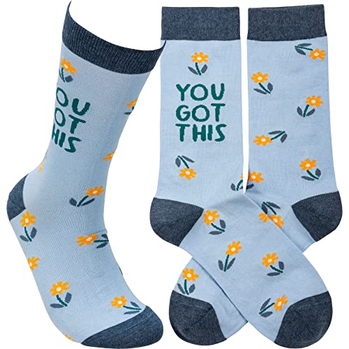 Calcetines You Got This Primitives by Kathy multicolor cómodos anti-roce