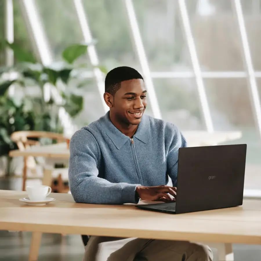 Image of LG Gram 17 inch Touchscreen Laptop - Copilot+ PC - Intel Ultra 7 Series 2 (258V) Up to 4.8 GHz, 32 GB LPDDR5X, 8 TB SSD, 17 inch 2.5K WQXGA Display, Intel Arc Graphics, Wi-Fi 7, Backlit KB, Windows 11 Pro