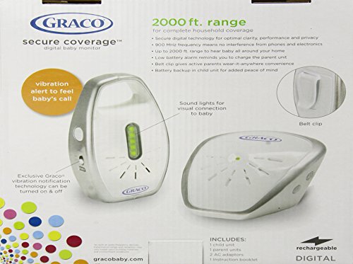 graco secure coverage digital baby monitor