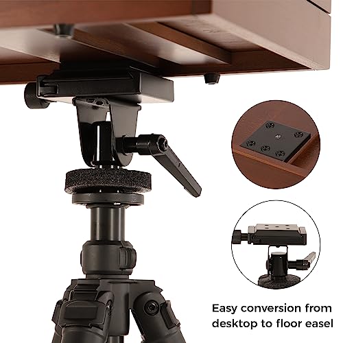 VISWIN Cavalletto Plein Air Portatile, Scatola